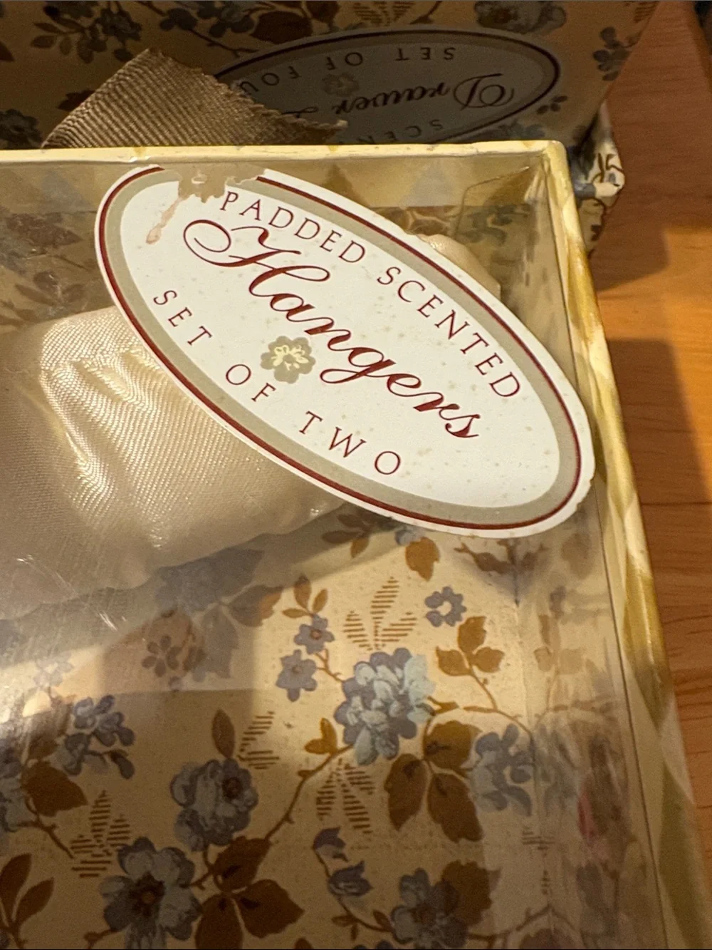Silk-Covered Padded Hangers in Ivory – Elegant Home Accents